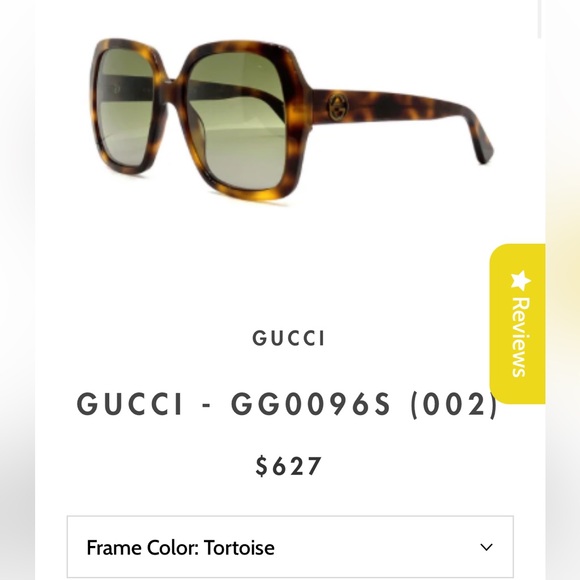 GUCCI Sunglasses Brown / Tortoise - Picture 6 of 9